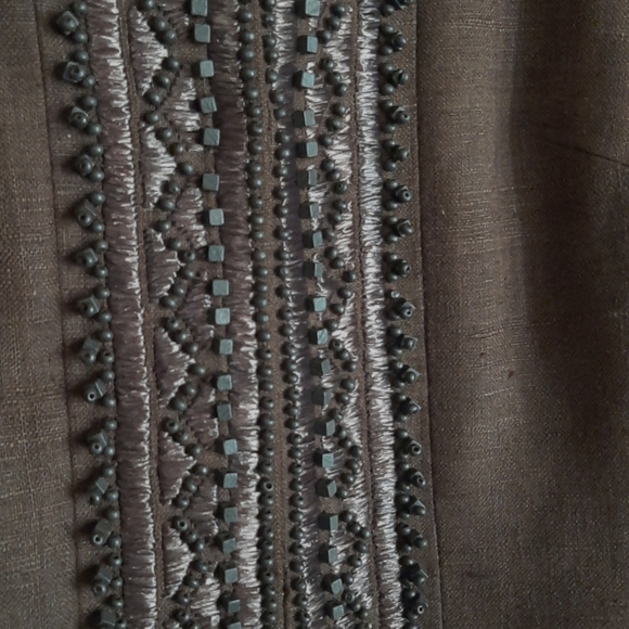 TALBOTS Collection Hand Woven Silk Jacket 6P - Picture 3 of 4